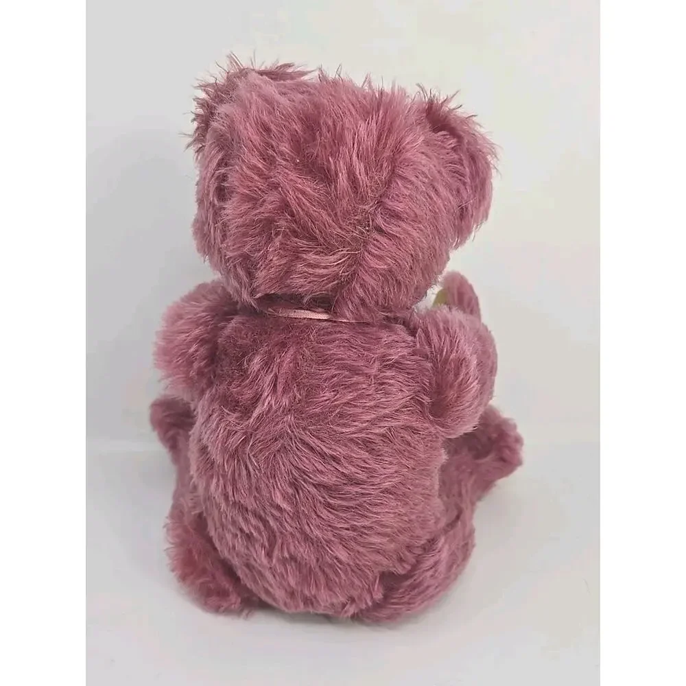 Johanna Haida Mohair Teddy Bear Martha Mueller‎ Rose Germany 1995 U317